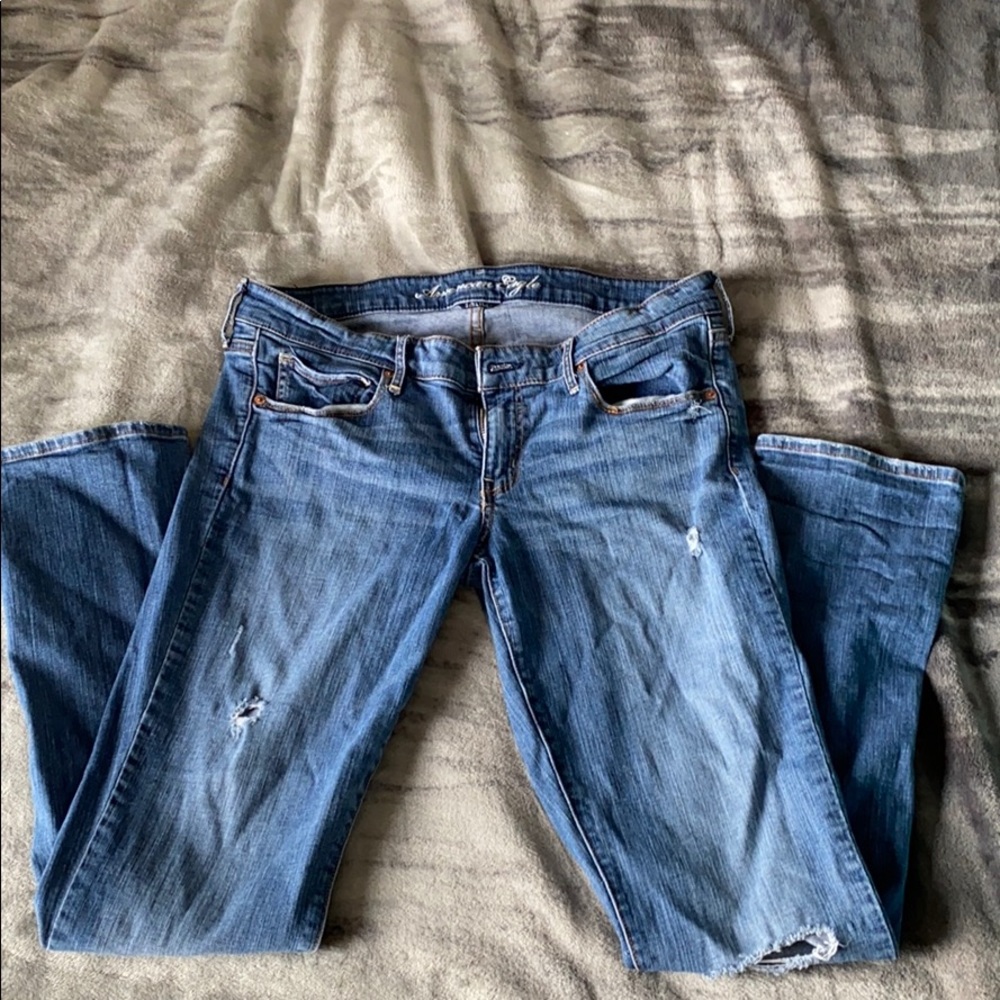 Distressed Jeans